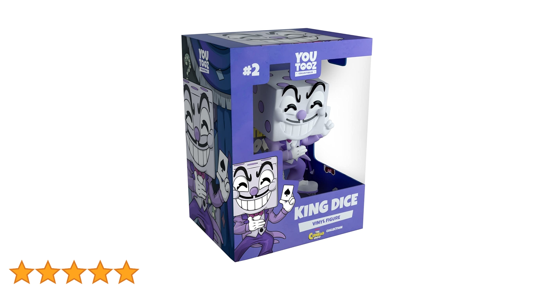 日本未発売 CUP HEAD カップヘッド キングダイス フィギュア Amazon.co.jp: Youtooz Cuphead King Dice ビニールフィギュア